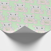 Baby shower van de muis cadeaupapier (Hoek)