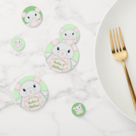 Baby shower van de muis confetti