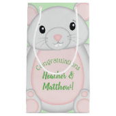 Baby shower van de muis klein cadeauzakje (Voorkant)