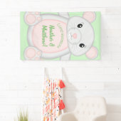 Baby shower van de muis spandoek (Insitu)