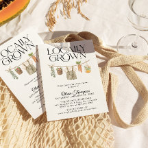 Baby shower van de plaatselijke landbouwmarkt