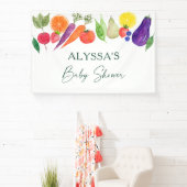 Baby shower van de plaatselijke landbouwmarkt spandoek (Insitu)