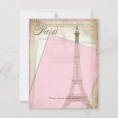  Baby shower van de prinses van Parijs Kaart (Achterkant)