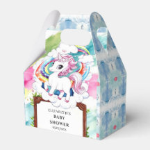 Baby shower van de regenboogontinkting