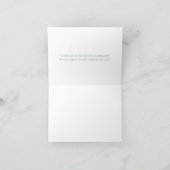 Baby shower van de schattige walvis bedankkaart (Binnen)