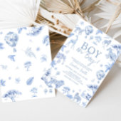 Baby shower van de Toile de Jouy Safari Animals Kaart