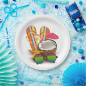  Baby shower van de Tropische Partij Papieren Bordje (Feest)