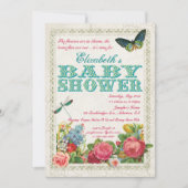  Baby shower van de tuin Kaart (Voorkant)
