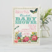  Baby shower van de tuin Kaart