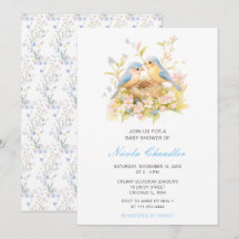 Baby shower van de voorjaarsvogels