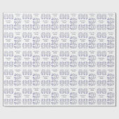 Baby shower van de Waterverf van Floral (Lavender) Cadeaupapier (Vlak)