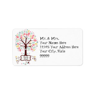 Baby shower van de wervelwervelkolom etiket