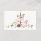 baby shower van de woodbaars informatiekaartje (Achterkant)