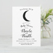 Baby shower van de zodiabetische bioscoop Black Cr Kaart (Staand voorkant)