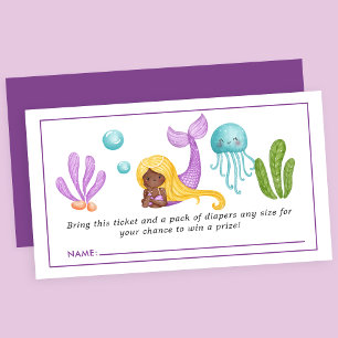 Baby shower van de Zwarte Zeevaart Informatiekaartje