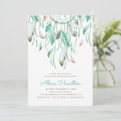 Baby shower van drocatcher kaart (Staand voorkant)