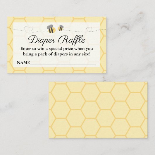 Baby shower van duim — luierspoelstop informatiekaartje (Voorkant / Achterkant)