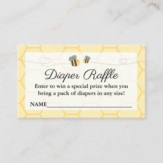 Baby shower van duim — luierspoelstop informatiekaartje (Voorkant)