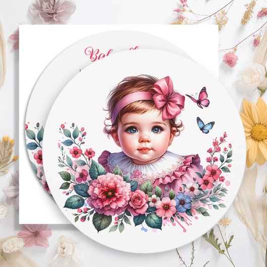 Baby shower van een baby Kaart