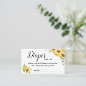 Baby shower van een kaartenkaartje voor het luider plaatskaartje (Staand voorkant)
