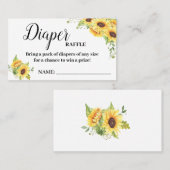 Baby shower van een kaartenkaartje voor het luider plaatskaartje (Voorkant / Achterkant)