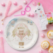 Baby shower van een luchtballon papieren bordje (Feest)