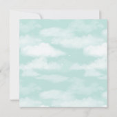 Baby shower van een mooie jongen (Achterkant)