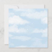 Baby shower van een mooie jongen (Achterkant)