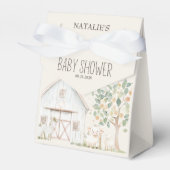 Baby shower van Farm Animals Meadow Friends Bedankdoosjes (Voorkant Zijde)