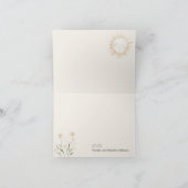 Baby shower van Farm Animals Meadow Friends Bedankkaart (Binnen)