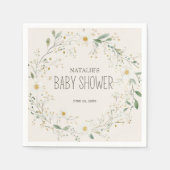Baby shower van Farm Animals Meadow Friends Servet (Voorkant)