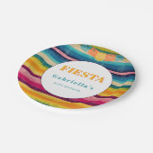 Baby shower van Fiesta Papel Picado Papieren Bordje (Gekanteld)