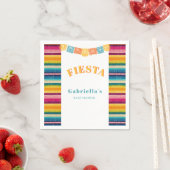 Baby shower van Fiesta Papel Picado Servet (Insitu)