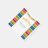 Baby shower van Fiesta Papel Picado Servet (Hoek)