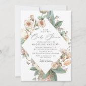  Baby shower van Floral Kaart (Voorkant)