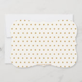 Baby shower van Floral Tea Party Kaart (Achterkant)