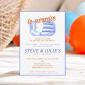 Baby shower van Franse sardines in blik Kaart