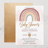 Baby shower van geblindeerde tonnen pasta Boho-reg Kaart (Voorkant / Achterkant)