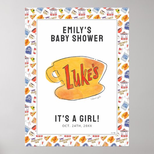 Baby shower van Gilmore Girl Poster (Voorkant)