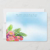 Baby shower van griesmeel en Baby-schildpadden Kaart (Achterkant)