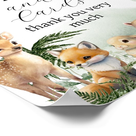 Baby shower van groenery Gifts Poster (Hoek)