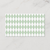 Baby shower van het buskaartje Woodland Diaper Plaatskaartje (Achterkant)