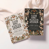 Baby shower van het Enchanted Forest Storybook Kaart