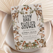 Baby shower van het Enchanted Forest Storybook Kaart