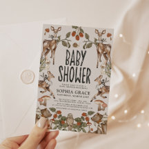 Baby shower van het Enchanted Forest Storybook