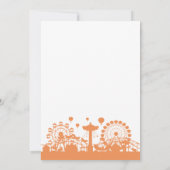 Baby shower van het Floral- en ballonfestival Kaart (Achterkant)