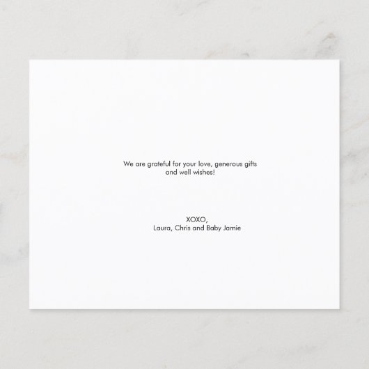 Baby shower van het karton van het Newborn Photo C (Achterkant)