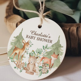 Baby shower van het Label Favor Gift