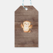 Baby shower van het Label Favor Gift Cadeaulabel (Achterkant)