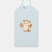 Baby shower van het Label Favor Gift Cadeaulabel (Achterkant)